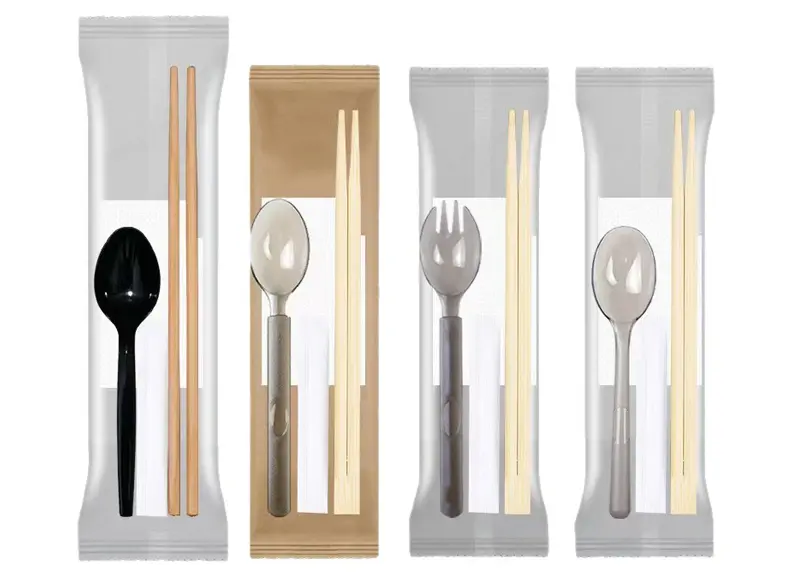 Cutlery Four Piece Packaging Machine