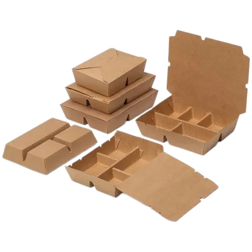 Fully Automatic Multi Compartment Paper Lunch Box Machine